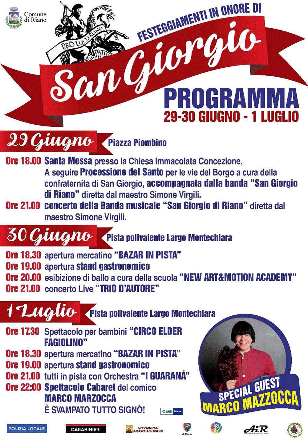 prog Festa San Giorgio 2018